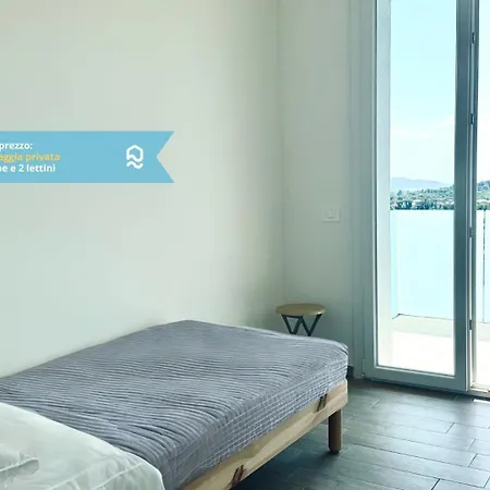 M413 - Marcelli, Quadrilocale Fronte Mare Con Vista E Privata * Marcelli