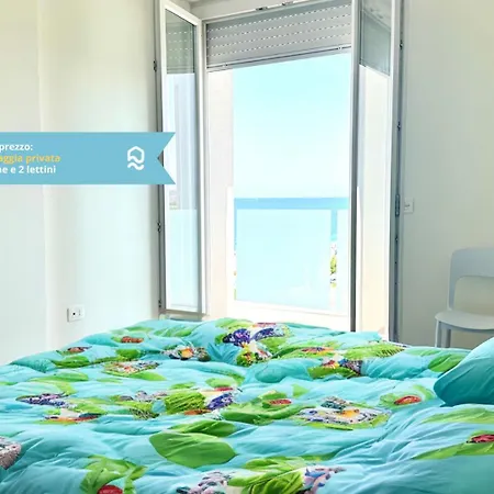 M413 - Marcelli, Quadrilocale Fronte Mare Con Vista E Privata Apartment *